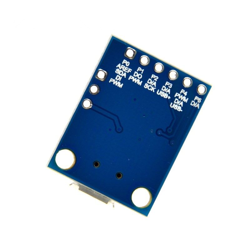 Digispark ATmel ATTINY85-20SU AVR Microcontroller micro ontwikkel platform onderkant schuin